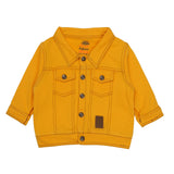 JACKET SET KNITED DENIM MUSTURD