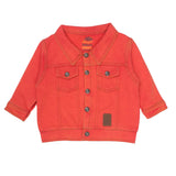 JACKET SET KNITED DENIM CARROT