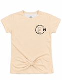 HARD TO CATCH BOW-HEM PREETYTOP