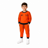 REAL SPORT SWEAT-SET(ORANGE)