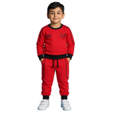 REAL SPORTS SWEAT-SET(RED)
