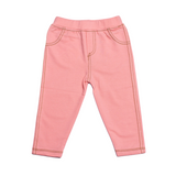 LYCRA KNITED DENIM PEACH JACKET SET