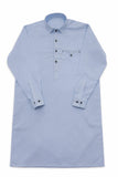 LT.BLUE KURTA SHALWAR / TROUSER
