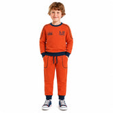 REAL SPORT SWEAT-SET(ORANGE)