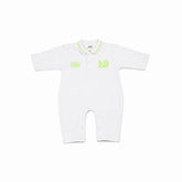 POLO ROMPER WHITE