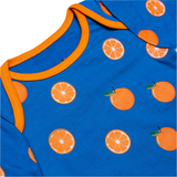 ORANGE  ROMPER