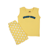 YELLOW LOOVEY SANDO SET