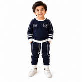 REAL SPORTS SWEAT-SET(NAVY)