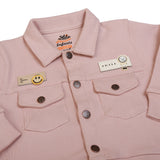 Smiley Face 3-pc set (Lt.brown)