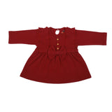 Fancy Frock Maroon