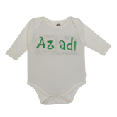 White Azadi Romper
