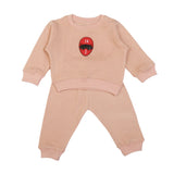 Spiderman Sweat Set (Peach)