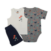 White/N.blue Tree set