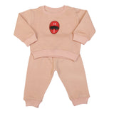 Spiderman Sweat Set (Peach)