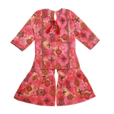 PINK PRINTED KURTI & GHARARA