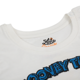 WHITE LOOVEY SANDO SET