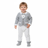 BABY BOY FORMAL FULL ROMPER