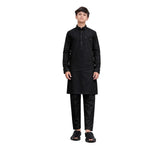 BLACK KURTA SHALWAR / TROUSER