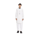 MILKY WHITE KURTA SHALWAR / TROUSER