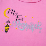 MY FIRST RAMZAN ROMPERS C.PINK