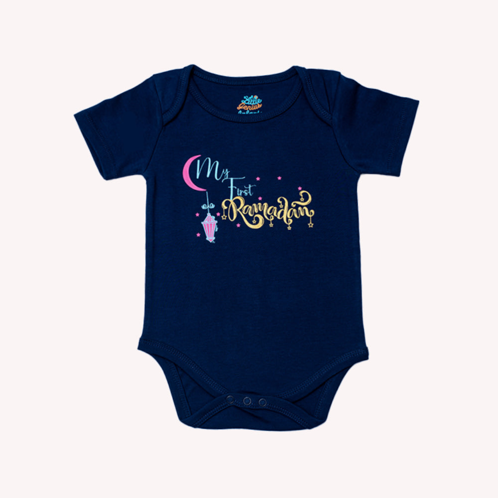 MY FIRST RAMZAN ROMPERS NAVY