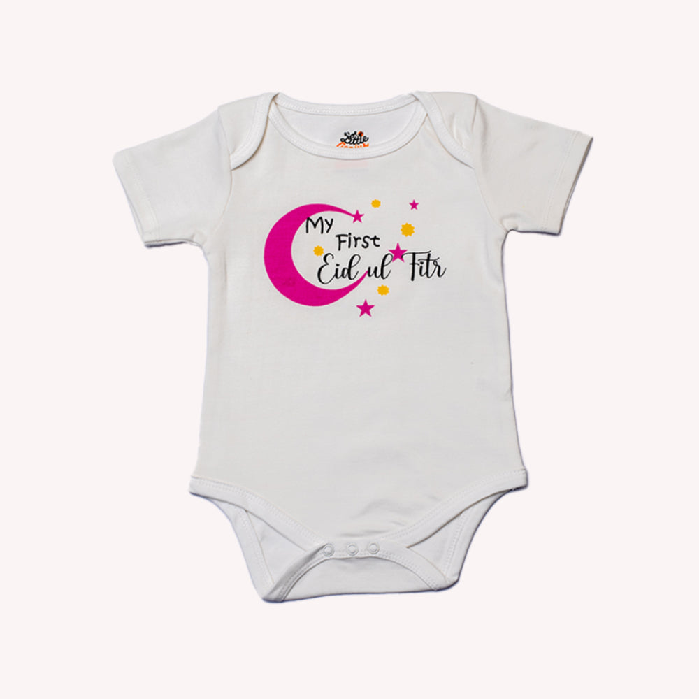 MY FIRST EID ROMPERS L.PINK