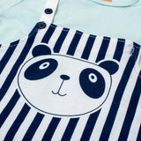 BEAR FACE DANGRI ROMPER MINT