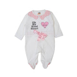 BABY GIRL KIND HEART FULL ROMPER