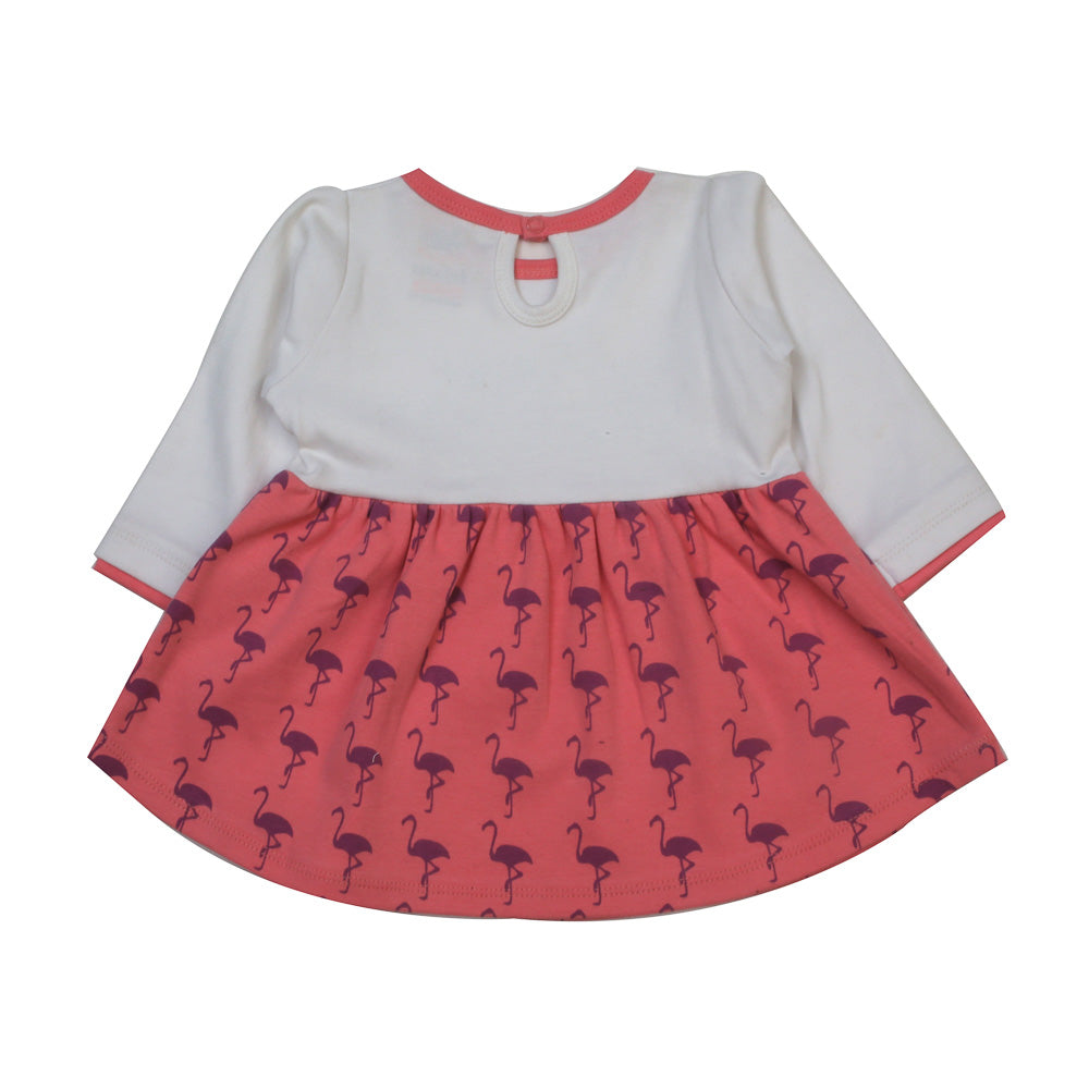 BABY GIRL PRINCESSS FLAMINGO'S FROCK