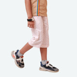 WOVEN PEAC PRINTED  SHORTS