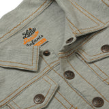 JACKET SET KNITED DENIM H.GREY