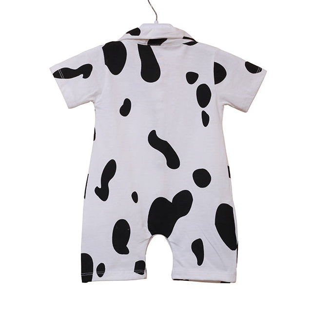 POLO WHITE PRINTED F.ROMPER