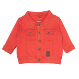 JACKET SET KNITED DENIM CARROT