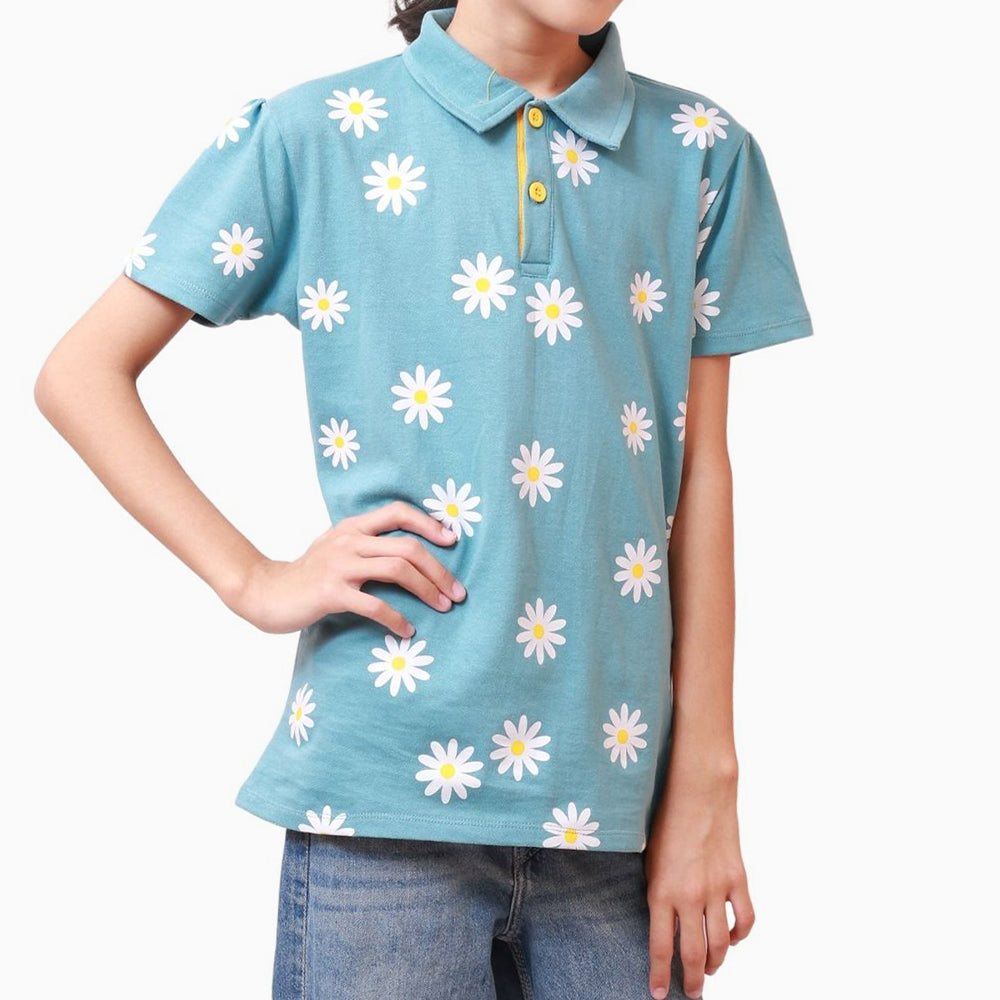 ALL FLOWER GIRLS POLO