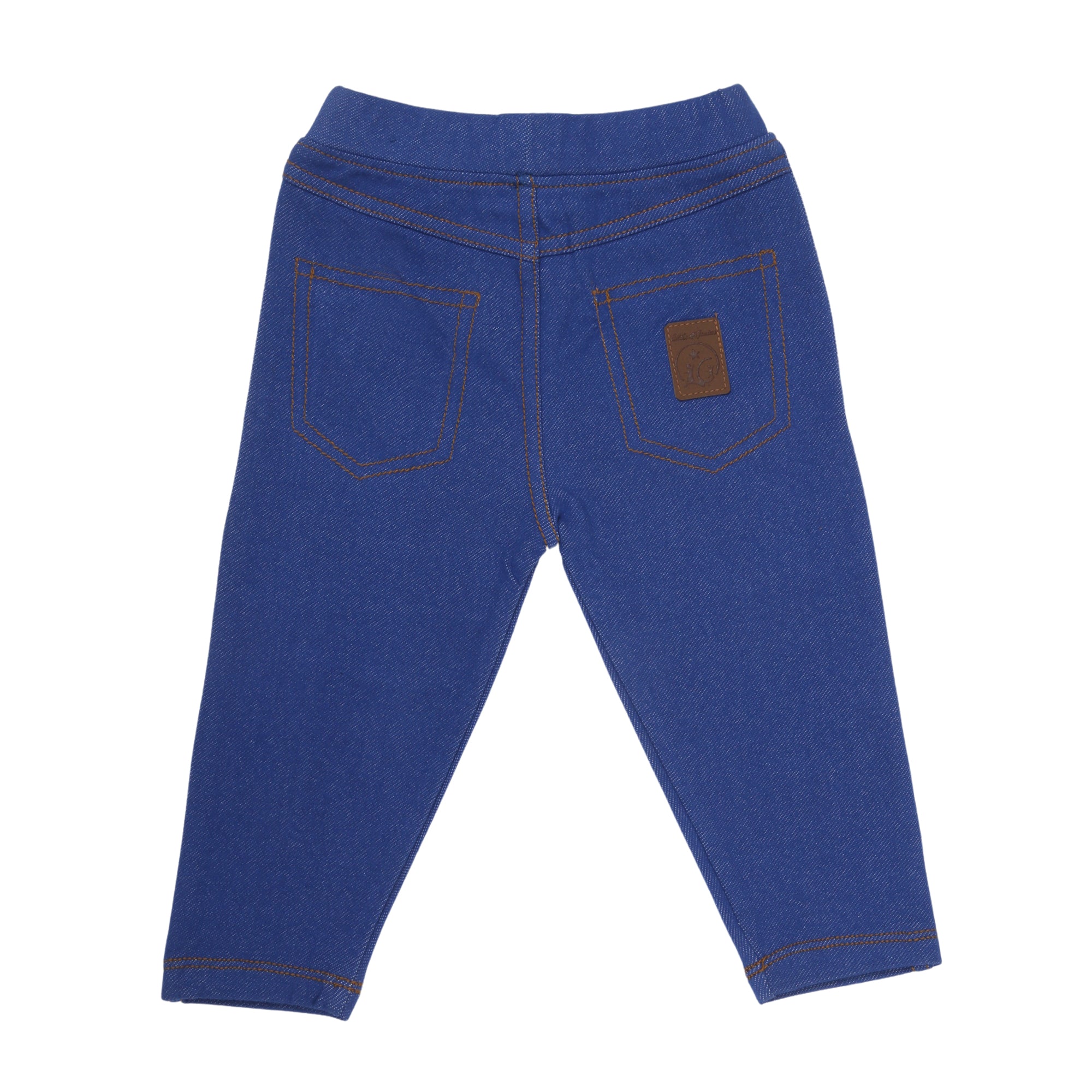 LYCRA KNITED DENIM NAVY PAJAMA