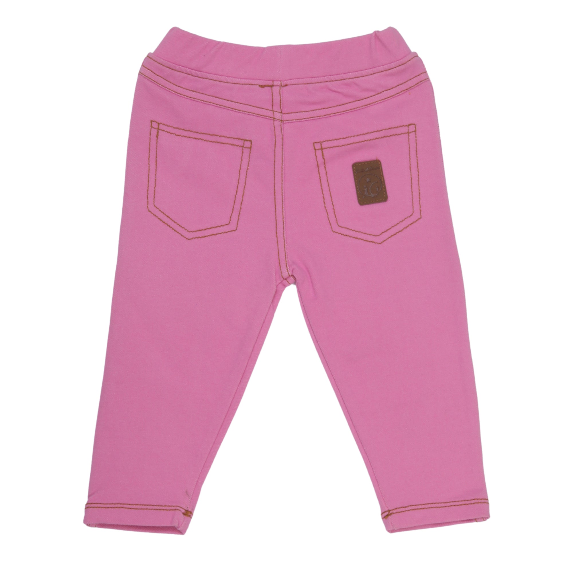 LYCRA KNITED DENIM PINK PAJAMA