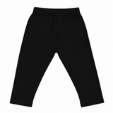 BLACK VISCOSE LEGGING PAJAMA