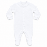 WHITE NEWBORN ROMPER BABY SET