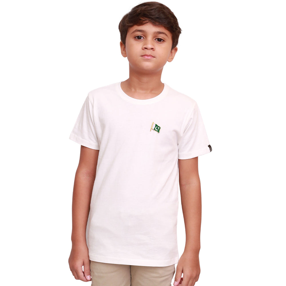 INDEPENDANCE DAY WHITE T.SHIRT