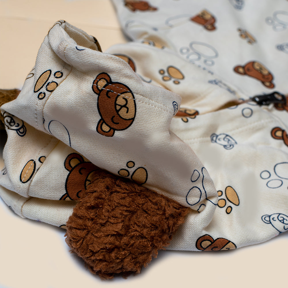 BABY BEAR  WINTER ROMPER