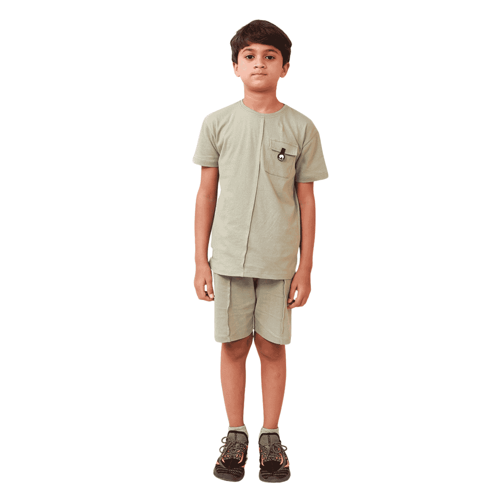 ARMY GREEN SUMMER CO-ORD SET