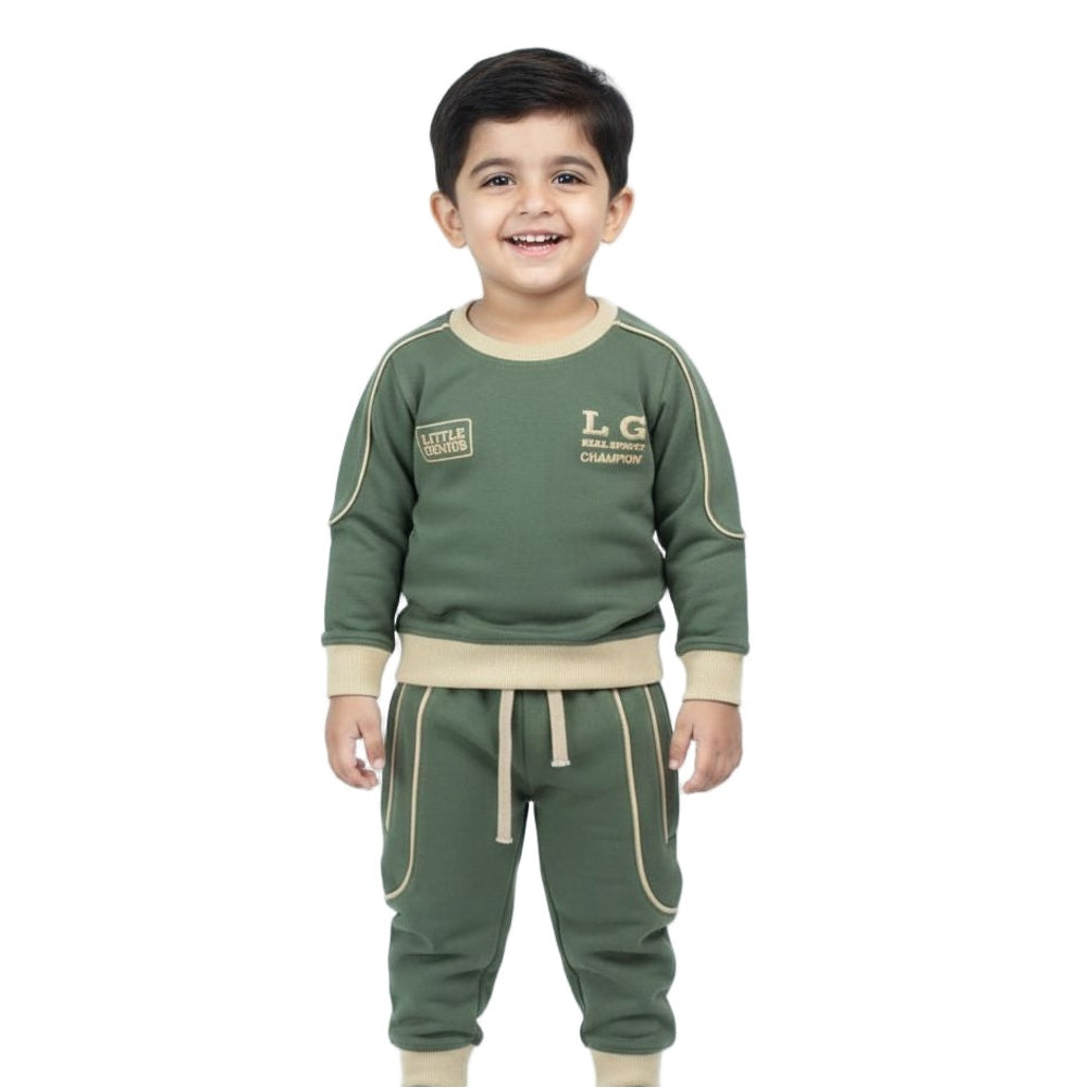 REAL SPORTS SWEAT-SET(GREEN)