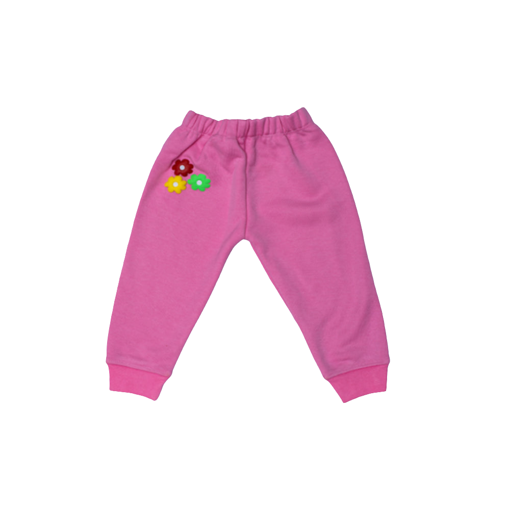 WINTER FLOWER PINK SWEAT SET