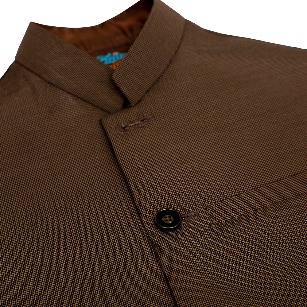BROWN VEST COAT
