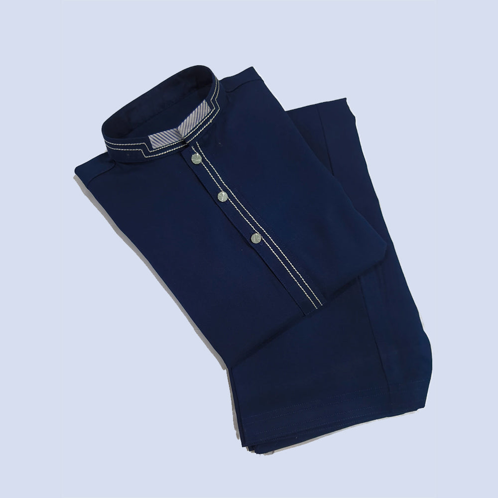 NAVY KURTA SHALWAR