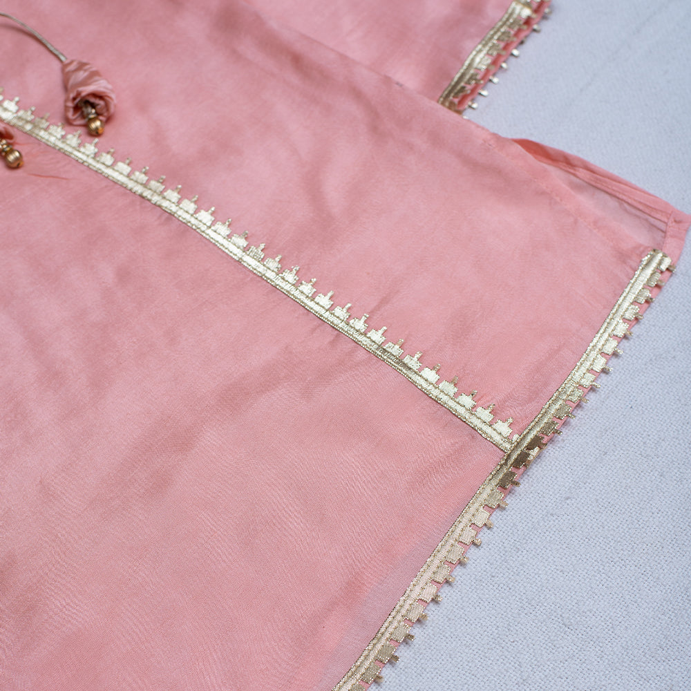 PINK GHARARA SUIT