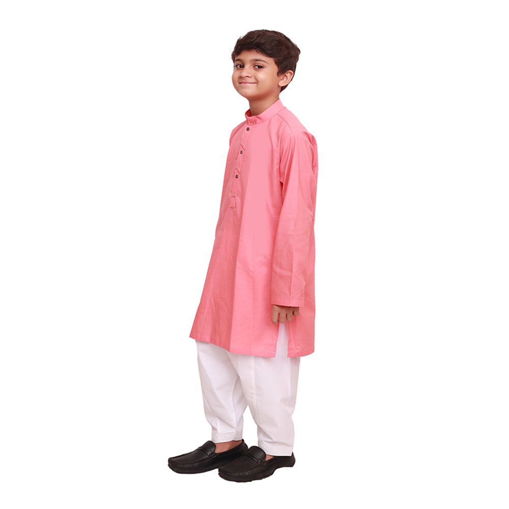 PINK EMBROIDED KURTA SHALWAR