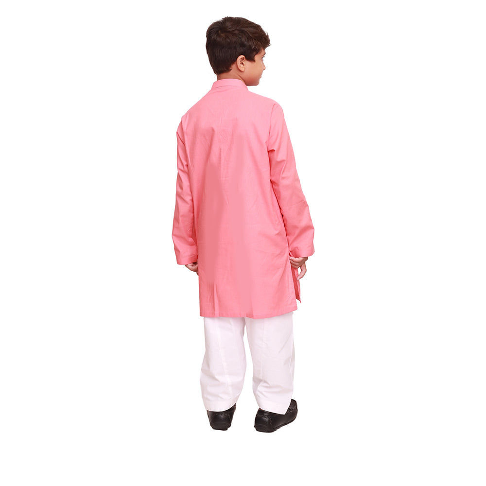 PINK EMBROIDED KURTA SHALWAR