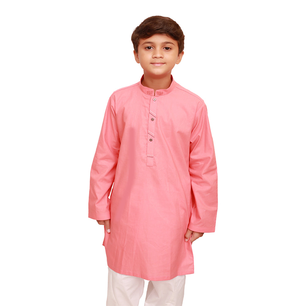 PINK EMBROIDED KURTA SHALWAR