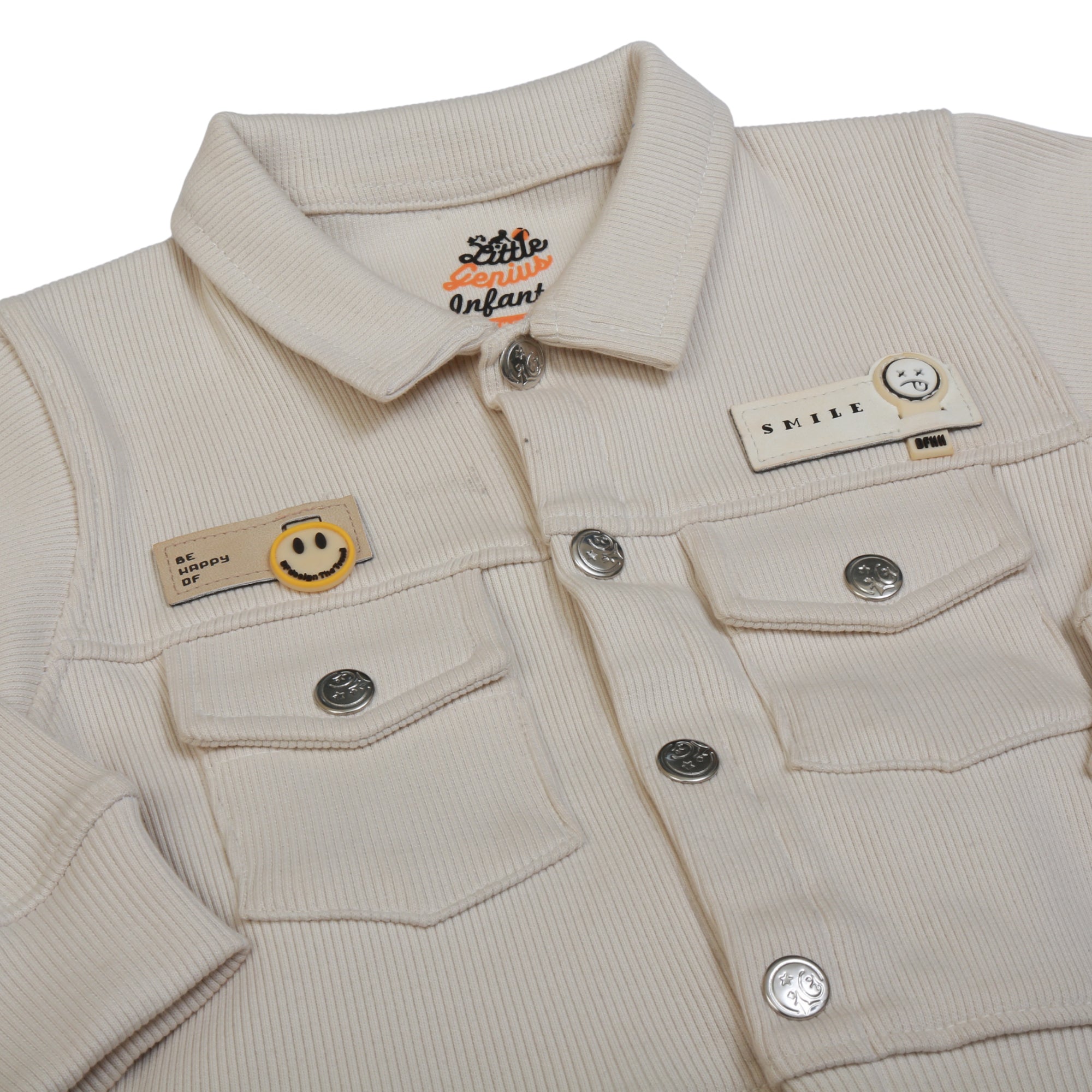 Smiley Face 3-pc set (Off-white)